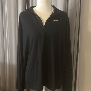 Nike Black Long Sleeve Running Shirt